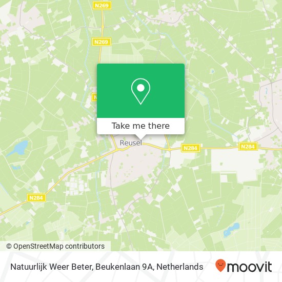 Natuurlijk Weer Beter, Beukenlaan 9A map