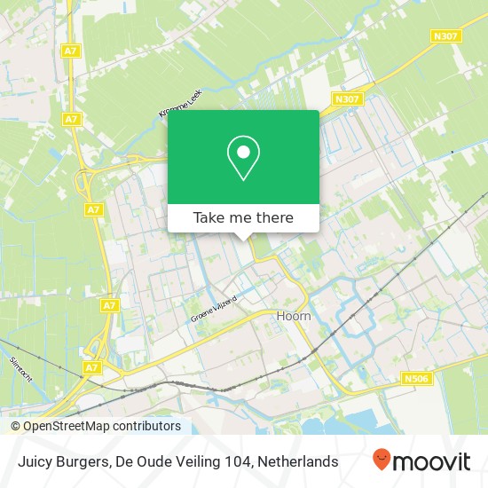 Juicy Burgers, De Oude Veiling 104 map