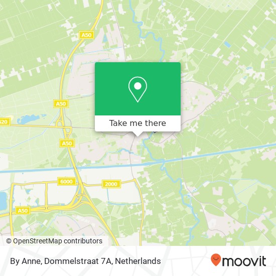 By Anne, Dommelstraat 7A map
