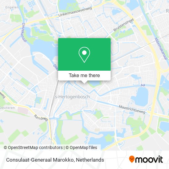 Consulaat-Generaal Marokko map