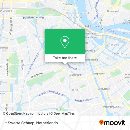 't Swarte Schaep map