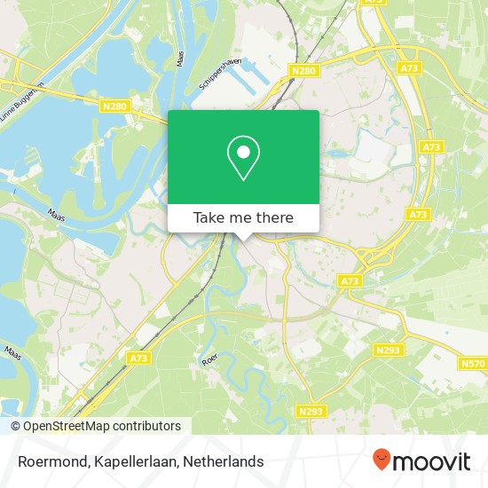 Roermond, Kapellerlaan map