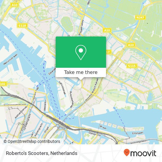 Roberto's Scooters map