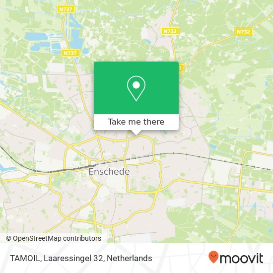 TAMOIL, Laaressingel 32 Karte