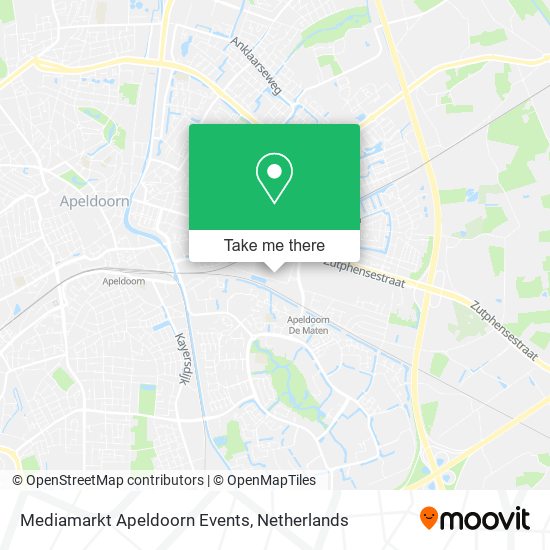 Mediamarkt Apeldoorn Events map