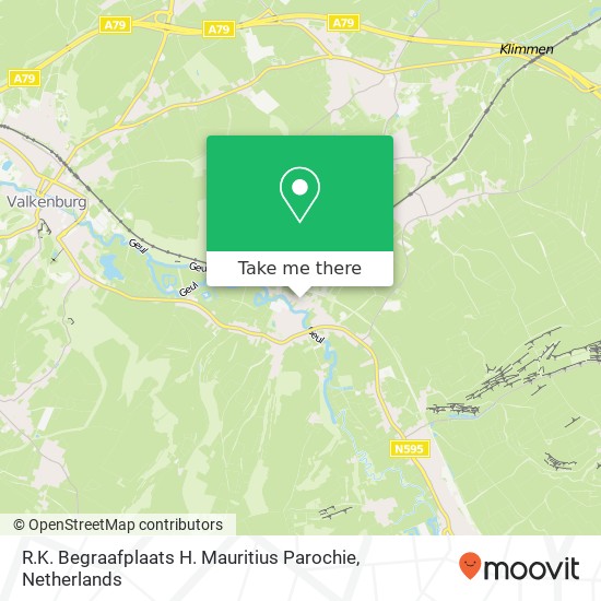 R.K. Begraafplaats H. Mauritius Parochie map