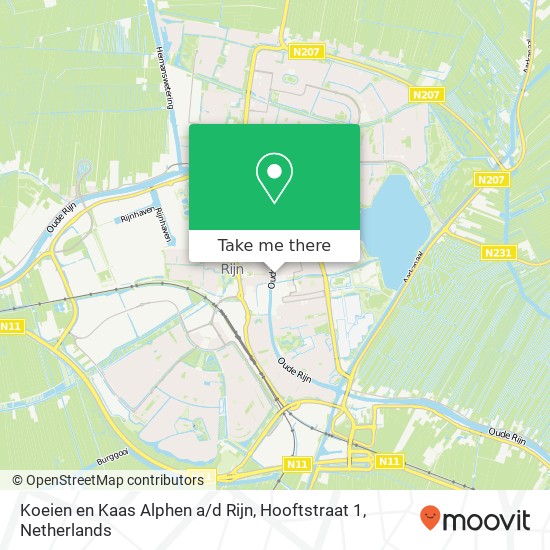 Koeien en Kaas Alphen a / d Rijn, Hooftstraat 1 map