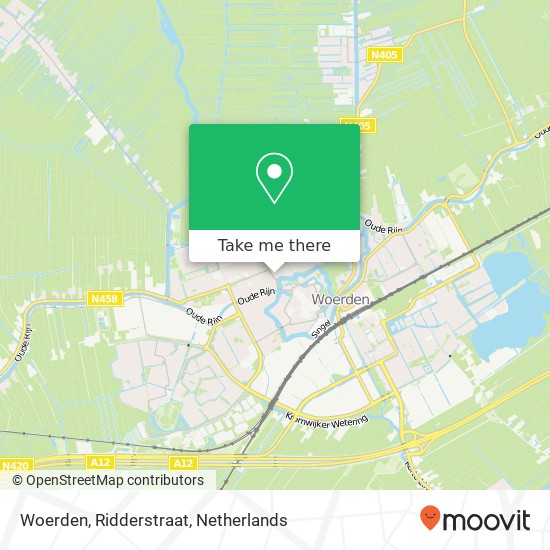 Woerden, Ridderstraat map