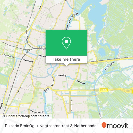 Pizzeria EminOglu, Nagtzaamstraat 3 map