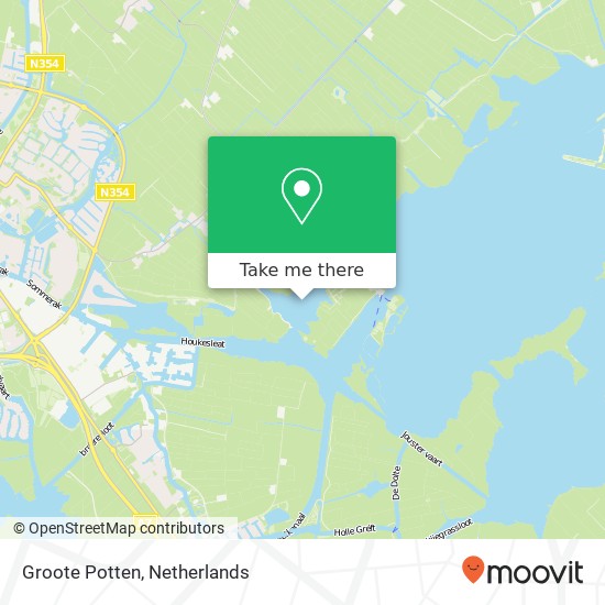 Groote Potten map