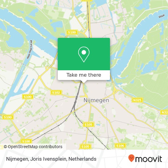 Nijmegen, Joris Ivensplein map