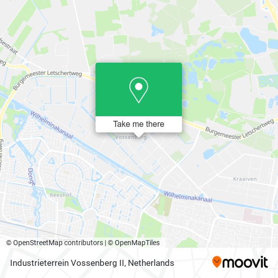 Industrieterrein Vossenberg II map