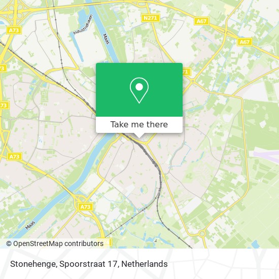 Stonehenge, Spoorstraat 17 Karte