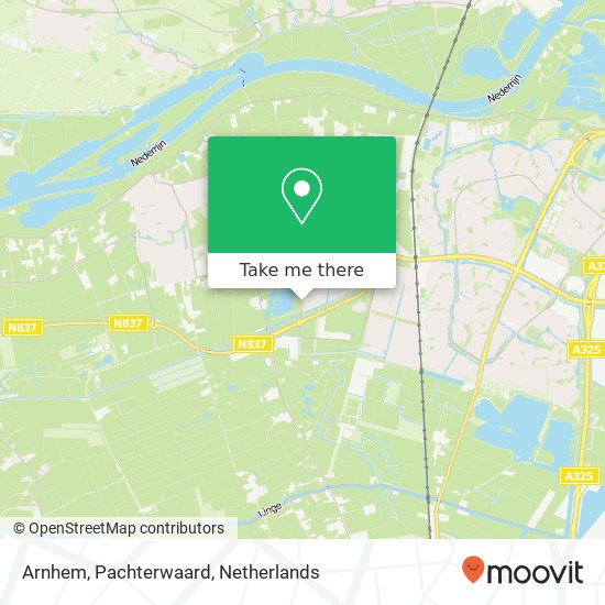 Arnhem, Pachterwaard map