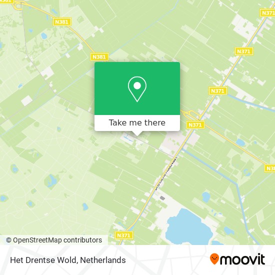 Het Drentse Wold Karte