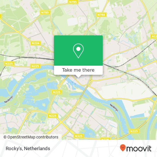 Rocky's map