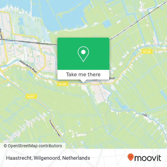 Haastrecht, Wilgenoord map