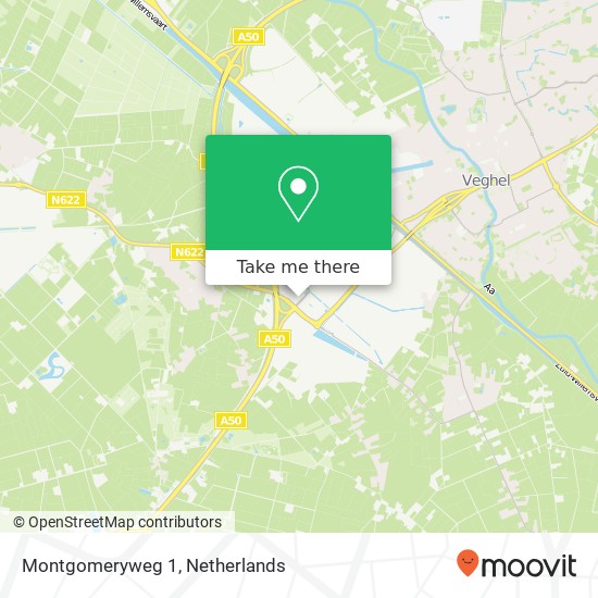 Montgomeryweg 1 map