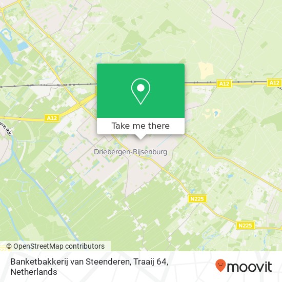 Banketbakkerij van Steenderen, Traaij 64 map