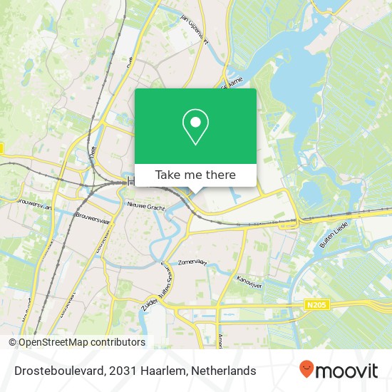 Drosteboulevard, 2031 Haarlem map