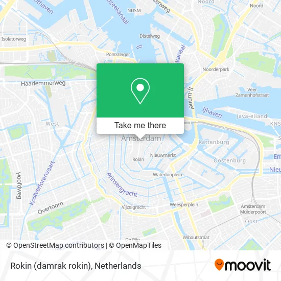 Rokin (damrak rokin) map
