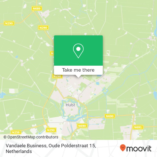 Vandaele Business, Oude Polderstraat 15 map