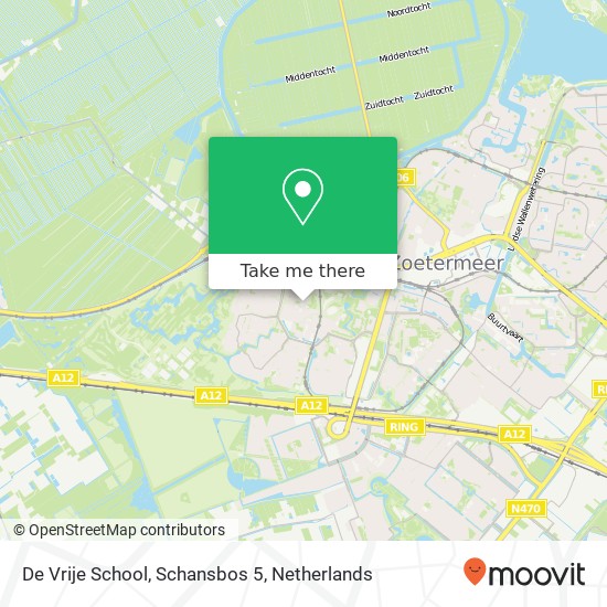 De Vrije School, Schansbos 5 map