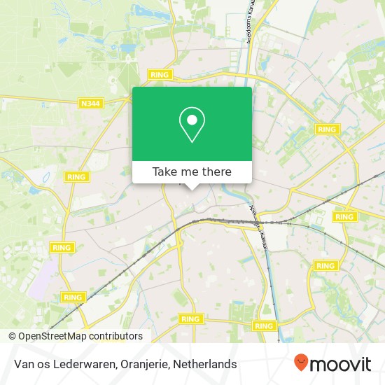 Van os Lederwaren, Oranjerie map