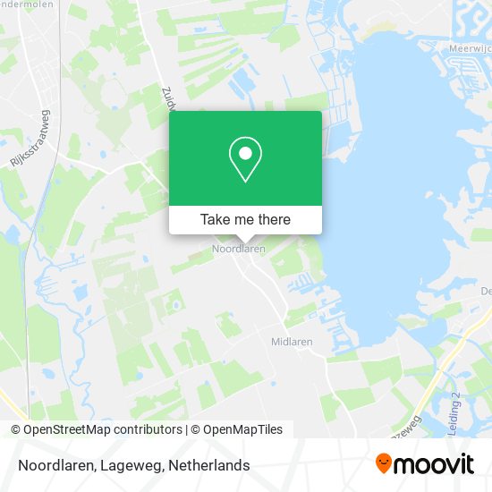 Noordlaren, Lageweg map