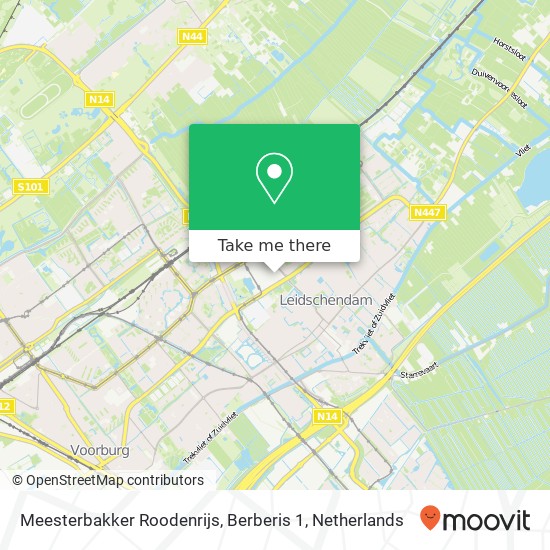 Meesterbakker Roodenrijs, Berberis 1 map