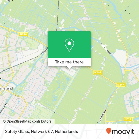 Safety Glass, Netwerk 67 map