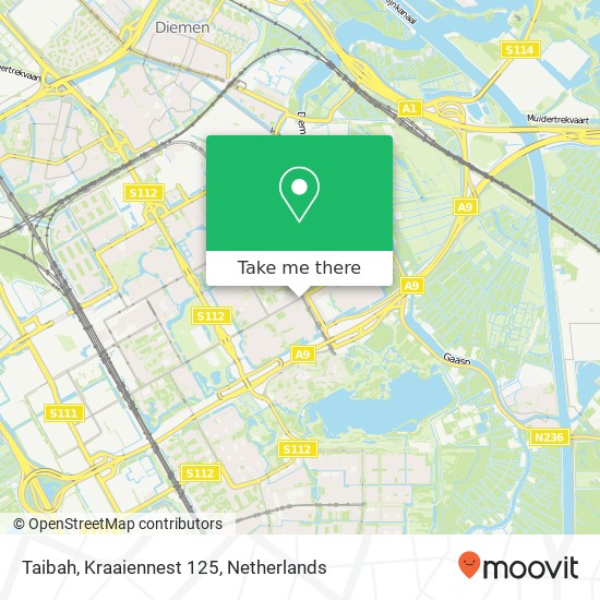 Taibah, Kraaiennest 125 map