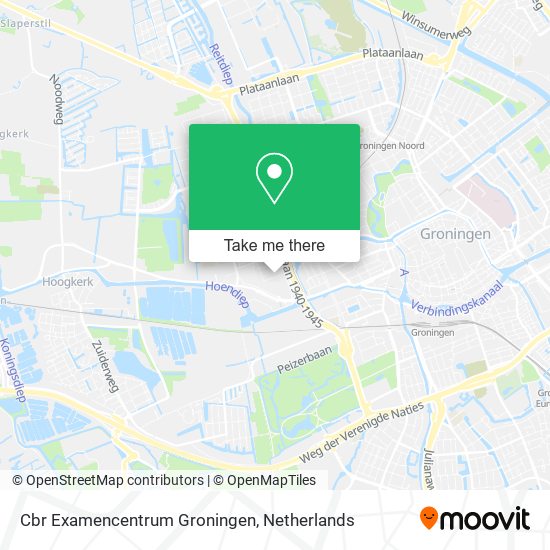 Cbr Examencentrum Groningen map