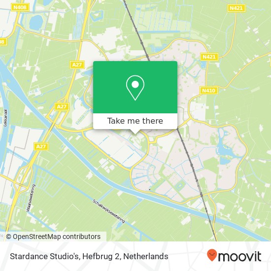 Stardance Studio's, Hefbrug 2 map