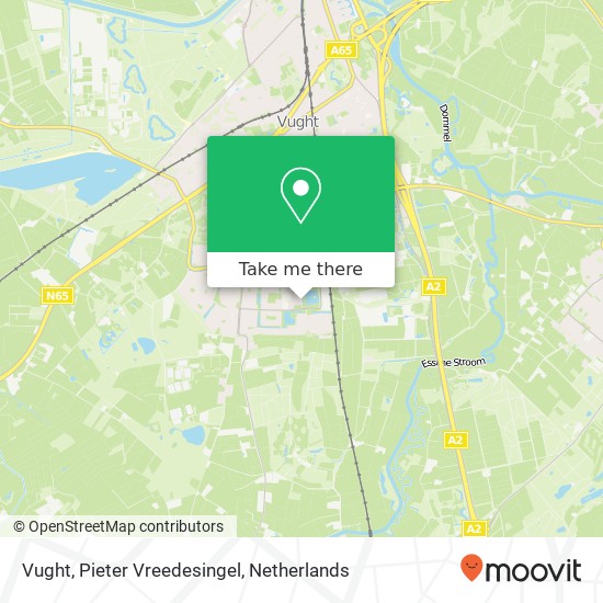 Vught, Pieter Vreedesingel map