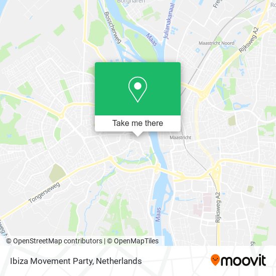Ibiza Movement Party map
