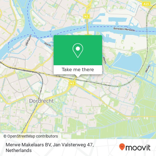 Merwe Makelaars BV, Jan Valsterweg 47 map