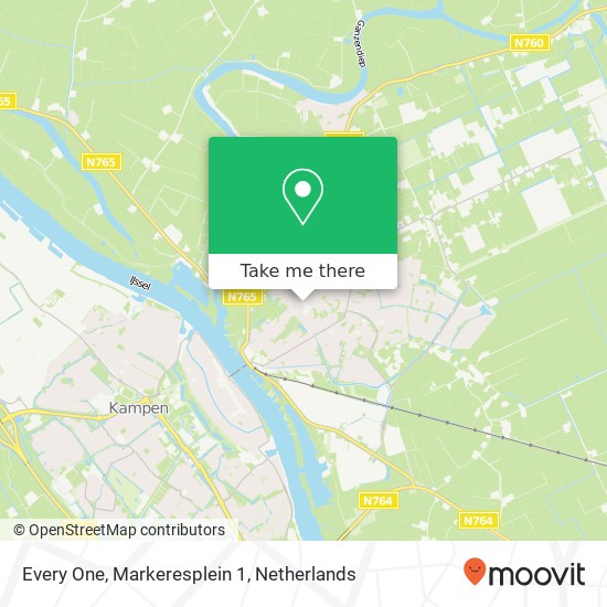 Every One, Markeresplein 1 map