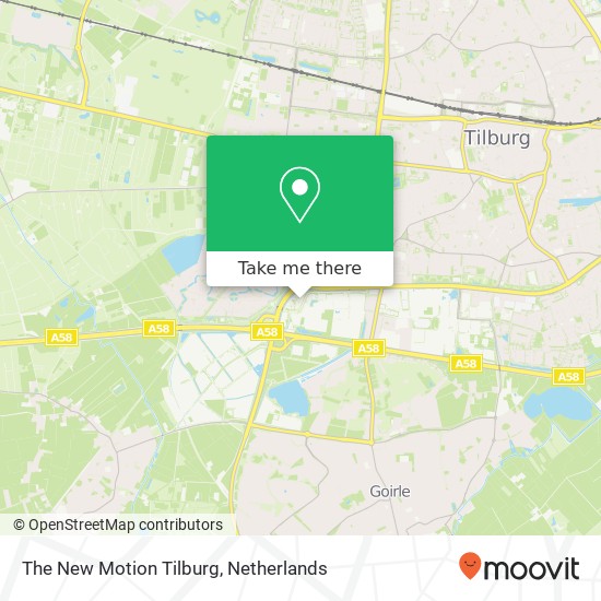 The New Motion Tilburg map