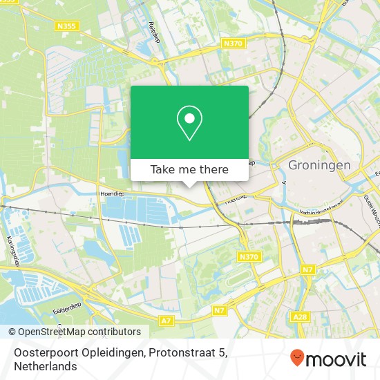 Oosterpoort Opleidingen, Protonstraat 5 map