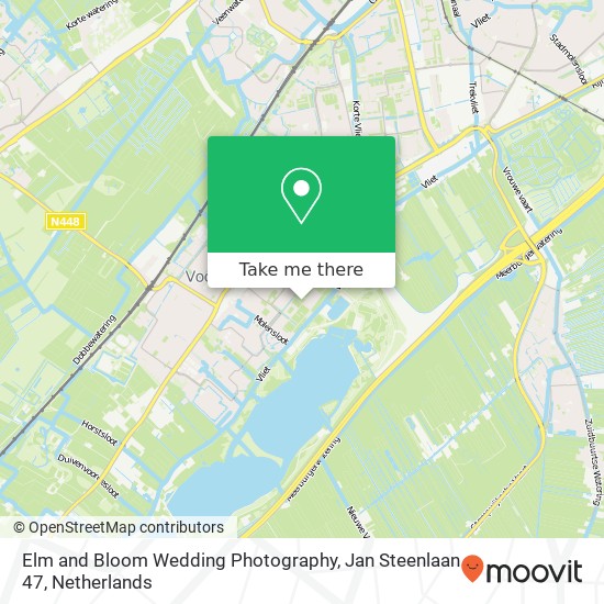 Elm and Bloom Wedding Photography, Jan Steenlaan 47 map