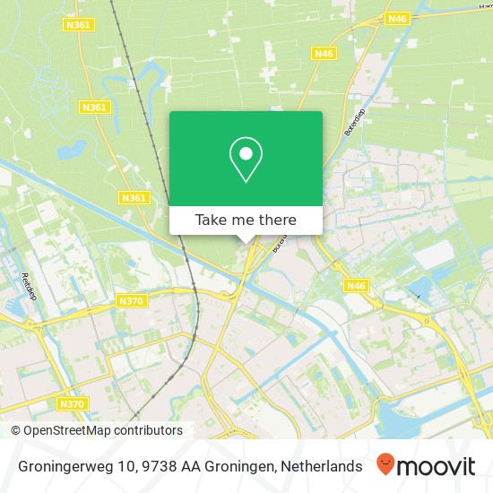 Groningerweg 10, 9738 AA Groningen map