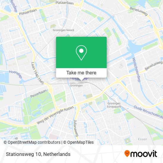 Stationsweg 10 map