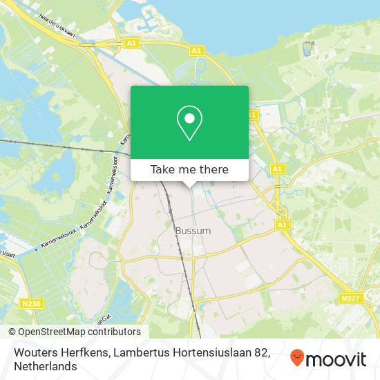 Wouters Herfkens, Lambertus Hortensiuslaan 82 map