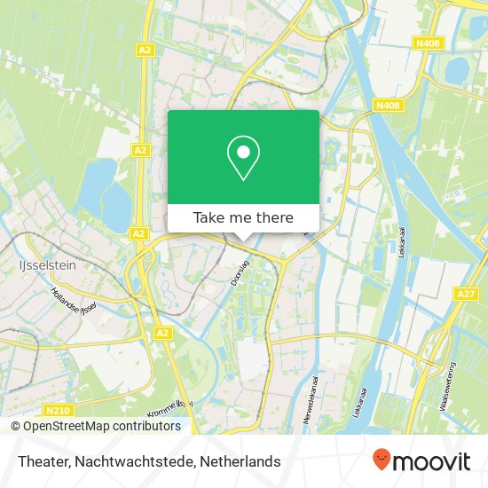 Theater, Nachtwachtstede map