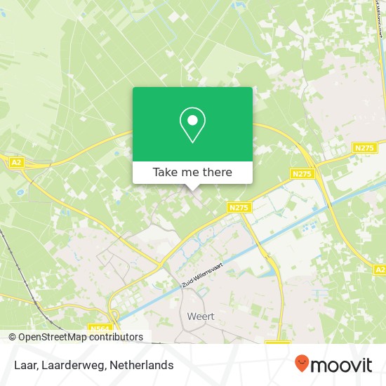 Laar, Laarderweg map