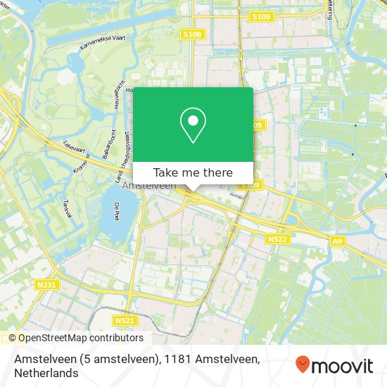 Amstelveen (5 amstelveen), 1181 Amstelveen map