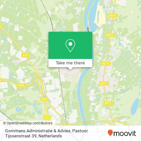 Gommans Administratie & Advies, Pastoor Tijssenstraat 39 map