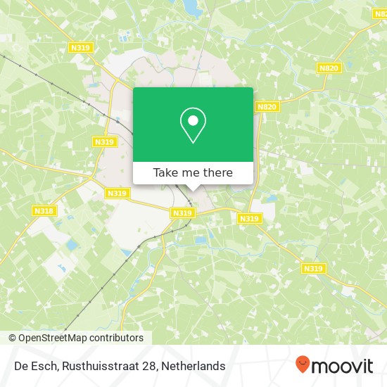 De Esch, Rusthuisstraat 28 map