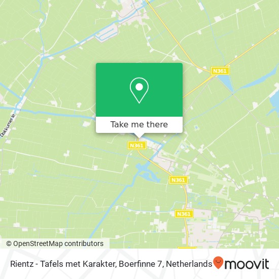 Rientz - Tafels met Karakter, Boerfinne 7 map